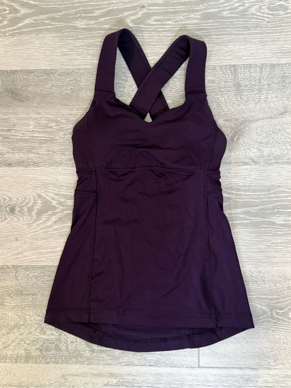 lululemon athletica Plum Cross-Back Active Tank
